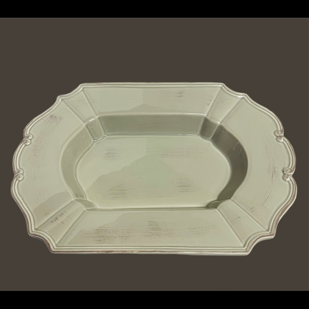 Platter, French Country, grey